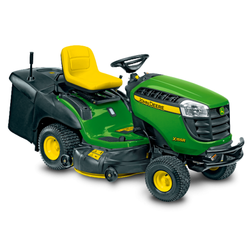 JOHN DEERE X 155 R – nuevos cortacéspedes con asiento