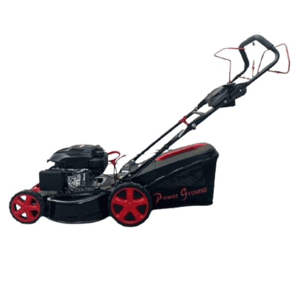 Cortacésped Gasolina Autopropulsado 3 en 1 196cc 51cm - PowerGround Master Cut Black Edition