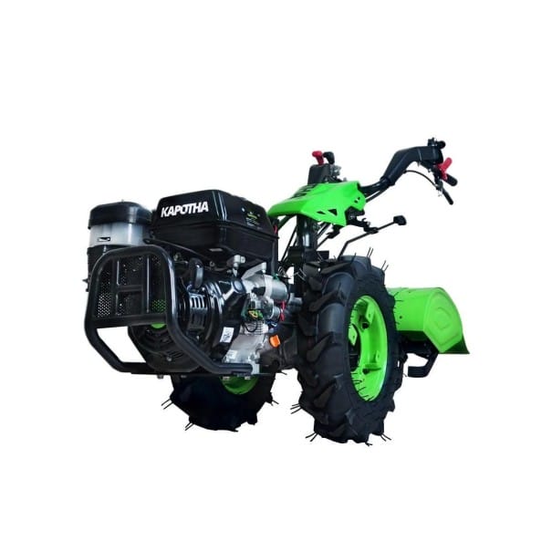 exdemo videos montado MOTOCULTOR GASOLINA13CV-15cv ARRANQUE ELÉCTRICO ROTAVATOR 65CM - GROUNDTECH de KAPOTHA